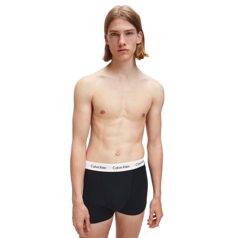 Calvin Klein Cotton Stretch Trunks - 3 Pack image number 0